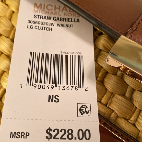 Michael Kors Straw Gabriella bag - Picture 5 of 5